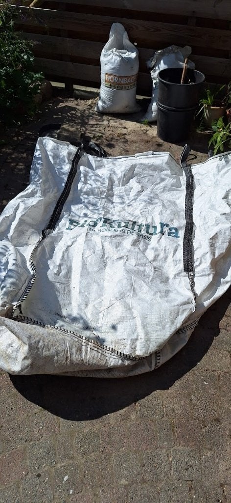 Lege big bag  (2m3 tuinaarde in geweest), Ophalen, Gebruikt, 100 cm of meer, Opvouwbaar