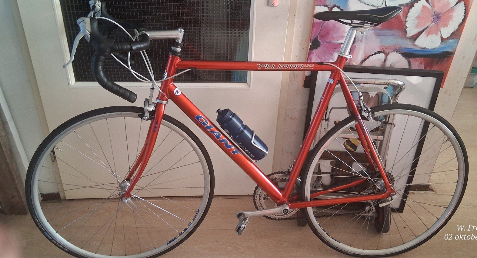 Nette Vintage Giant Peloton 8200 23" 61cm race-fiets, Ophalen, Gebruikt, Aluminium, Giant