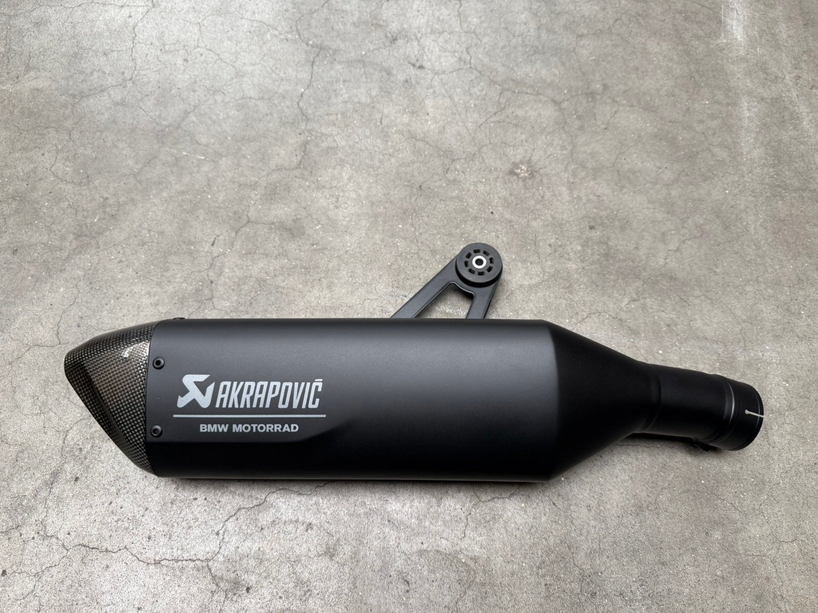BMW S 1000 XR  Akrapovic uitlaat demper zwart s1000xr, Ophalen of Verzenden, Gebruikt
