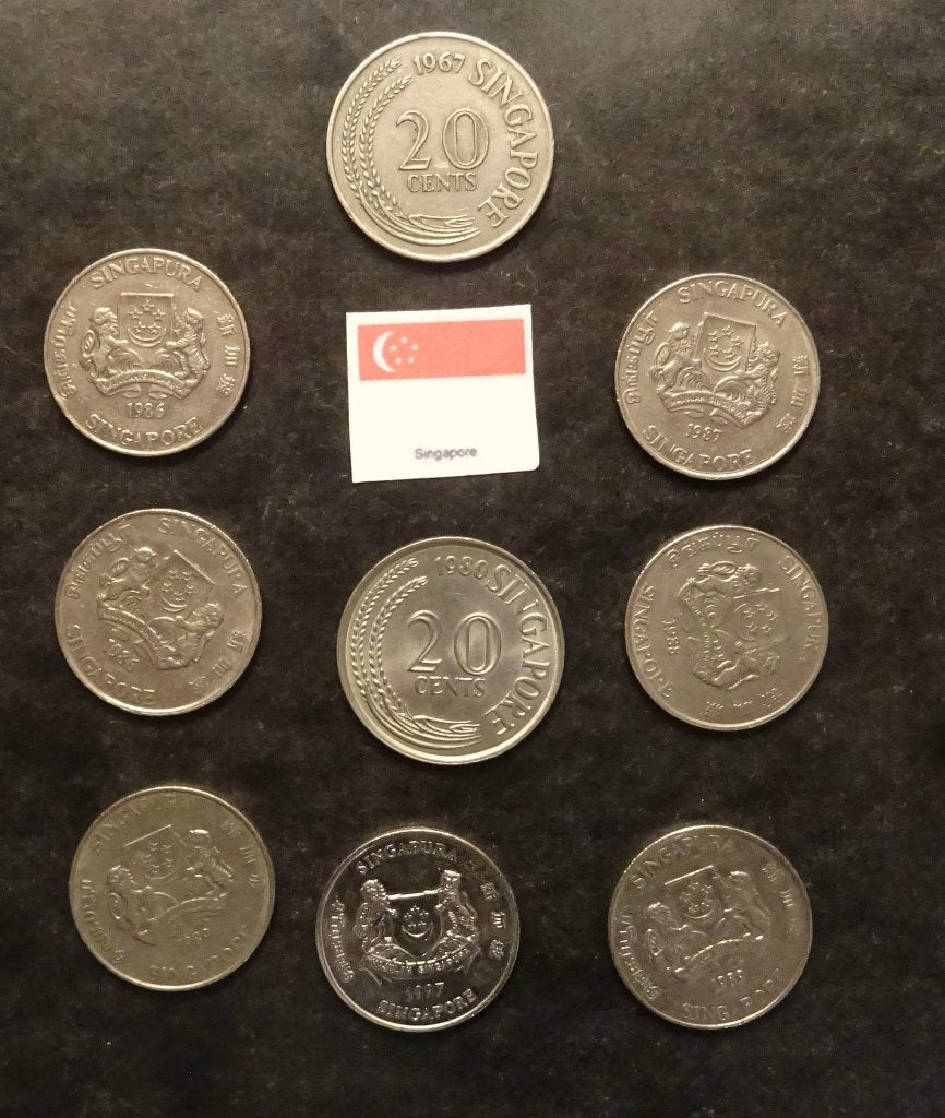 Munten Singapore, Ophalen of Verzenden, Zuidoost-Azië