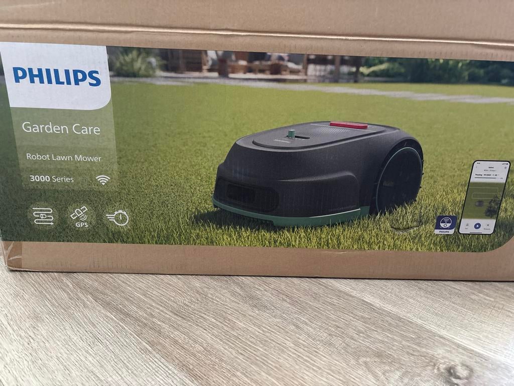 Philips Robotmaaier rsl3000 - GPS - Nieuw in doos, Ophalen, Nieuw, Minder dan 20 cm