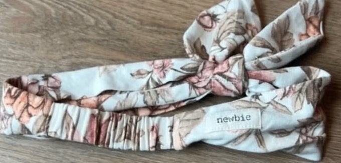 Newbie Haarband Bloemenprint, Kinderen en Baby's, Ophalen of Verzenden, Zo goed als nieuw, Newbie, Meisje