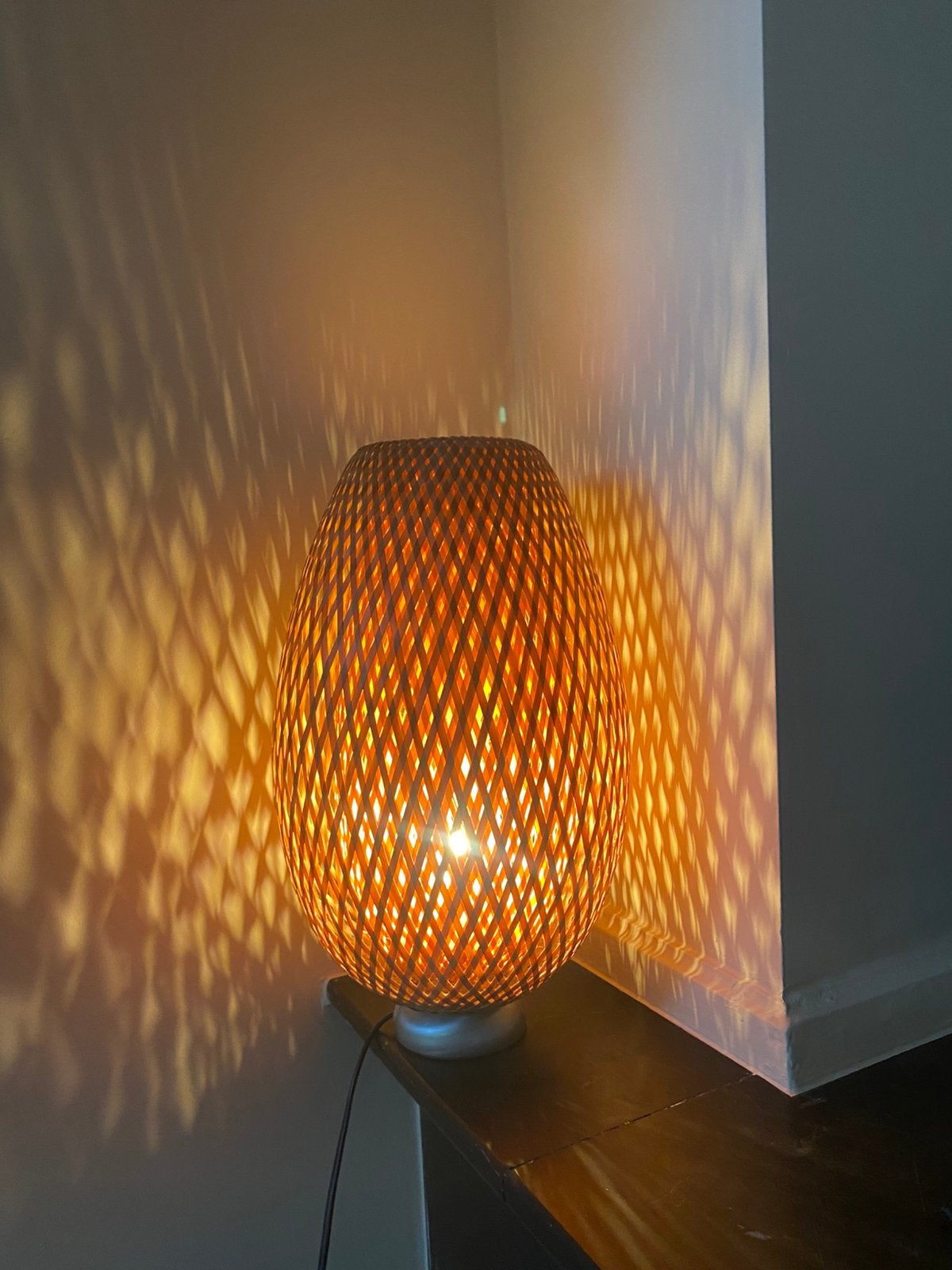 Ikea tafellamp lamp, Ophalen of Verzenden, Zo goed als nieuw, Minder dan 50 cm