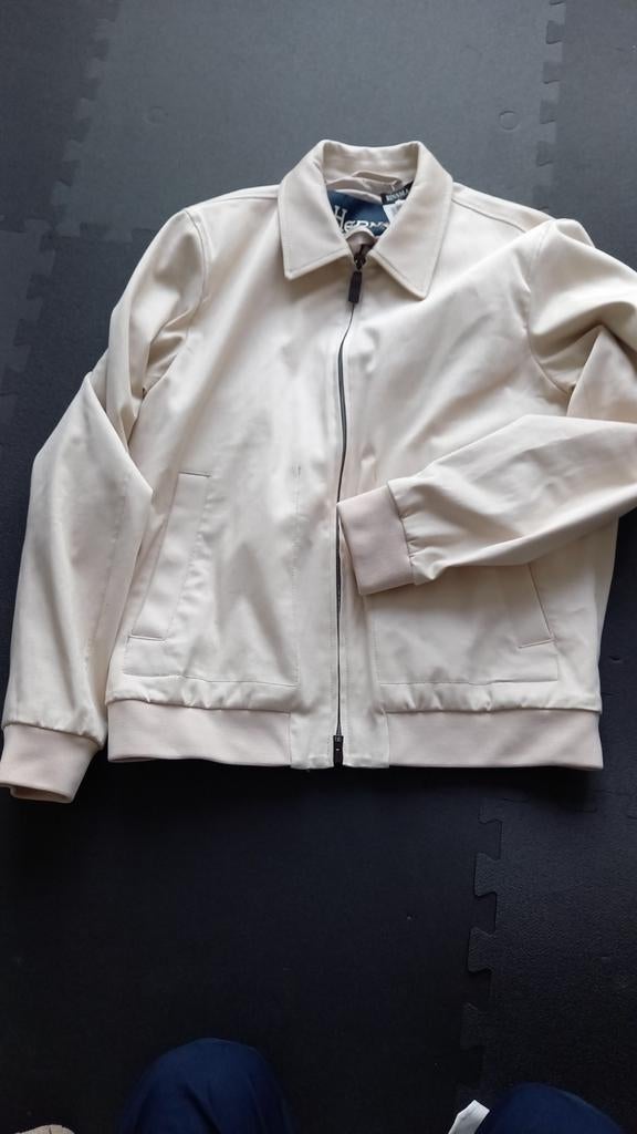 Heren Herno Bomberjack - Maat 48 - Nieuw met prijskaartje, Maat 48/50 (M), Beige, Nieuw, HERNO