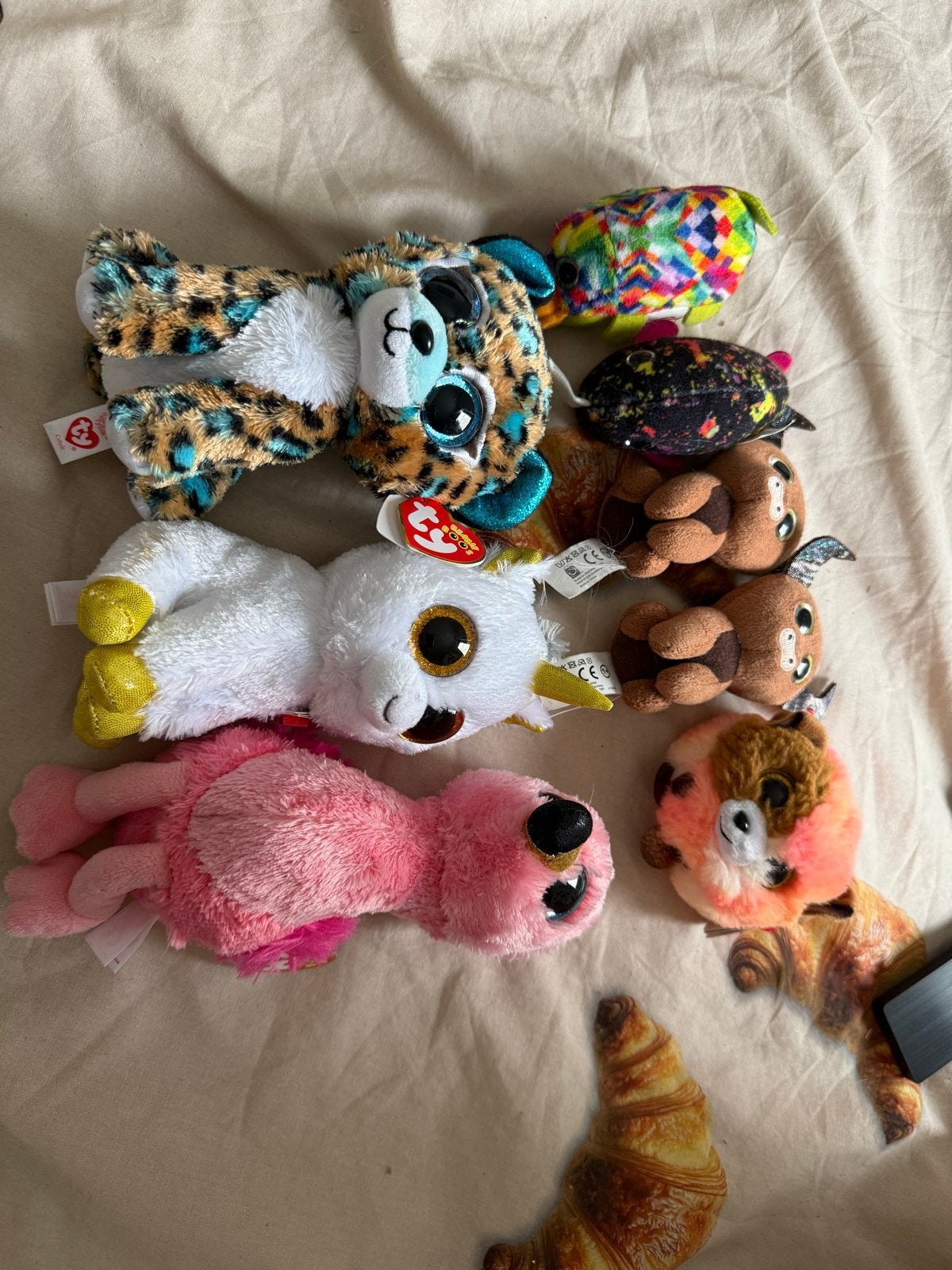 Leuke knuffels van Ty Beanie Boos en meer, Gebruikt, Ophalen of Verzenden, Middelgroot (20 tot 80 cm), Leeuw