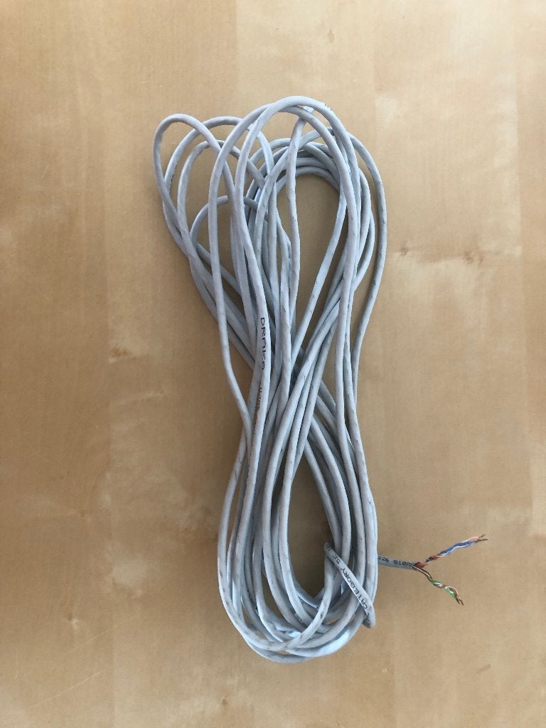 Diverse RJ-11 en RJ-45 kabels voor ADSL of ISDN € 0,50 p. m., Ophalen of Verzenden, Zo goed als nieuw