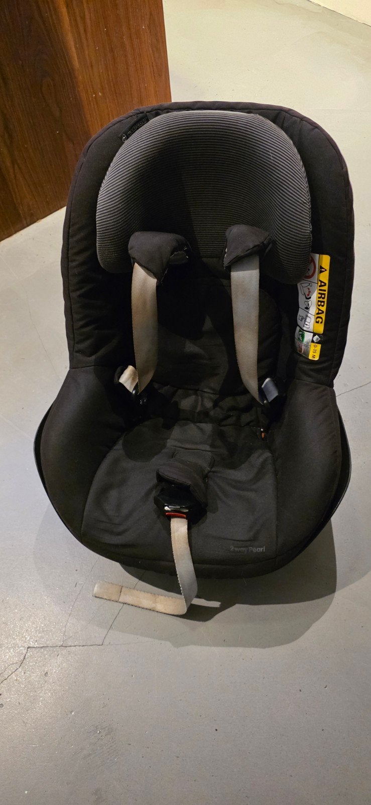 Maxi Cosi 2way Pearl Autostoel - Zwart, Kinderen en Baby's, Autostoeltjes, Ophalen, Verstelbare rugleuning, Gebruikt, 0 t/m 18 kg