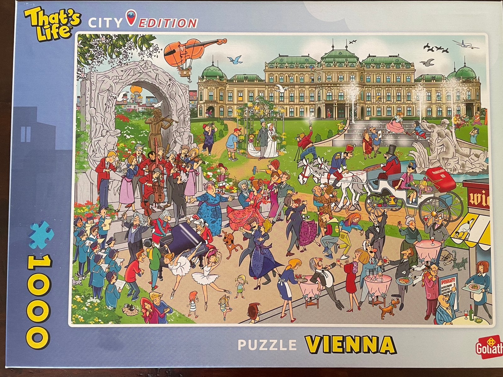 That’s Life legpuzzel 1000 st., Ophalen, 500 t/m 1500 stukjes, Zo goed als nieuw, Legpuzzel