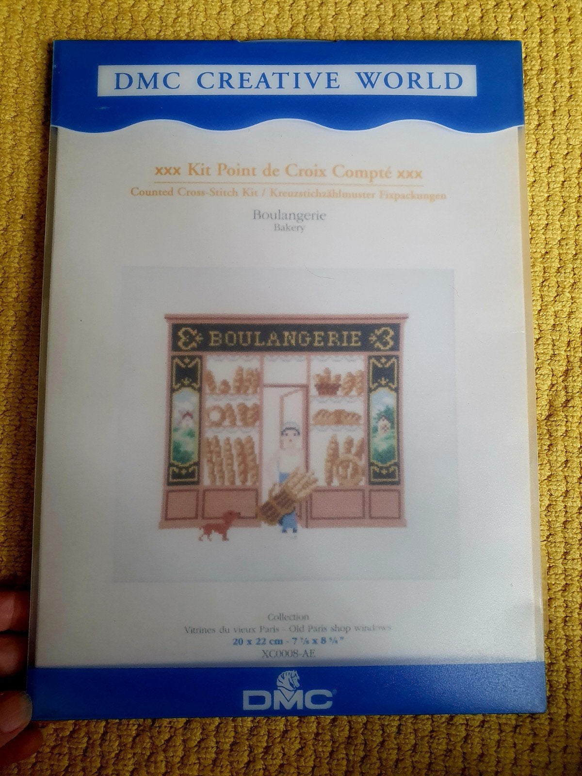 zeldzaam DMC oude Parijse etalages-boulangerie borduurpakket, Verzenden, Nieuw, Borduurpakket