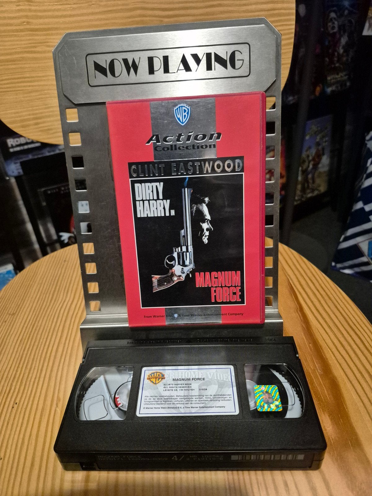 VHS Magnum Force (Dirty Harry) - Nederlands ondertiteld, Cd's en Dvd's, VHS | Film, Nederlands ondertiteld, Ophalen of Verzenden