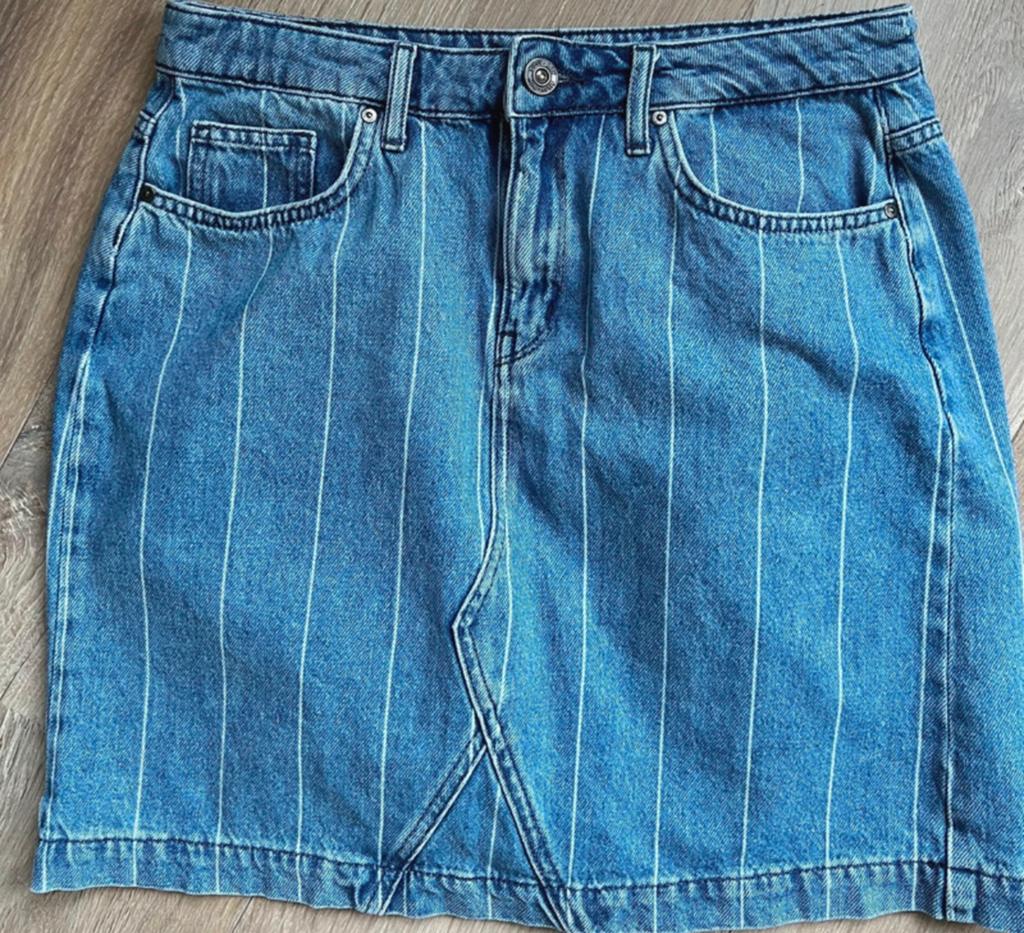 Spijkerrokje Sissyboy maat S, Ophalen of Verzenden, Zo goed als nieuw, Blauw, Boven de knie