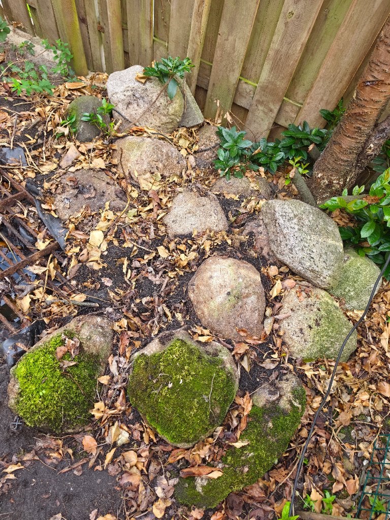 Gratis af te halen: Natuurstenen / Zwerfkeien voor rotstuin, Tuin en Terras, Overige materialen, Gebruikt, Verzenden, Overige typen