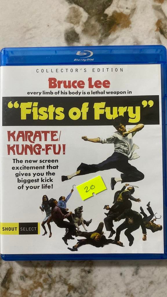 Fists of fury blu ray bruce lee asian, Ophalen of Verzenden, Zo goed als nieuw, Actie