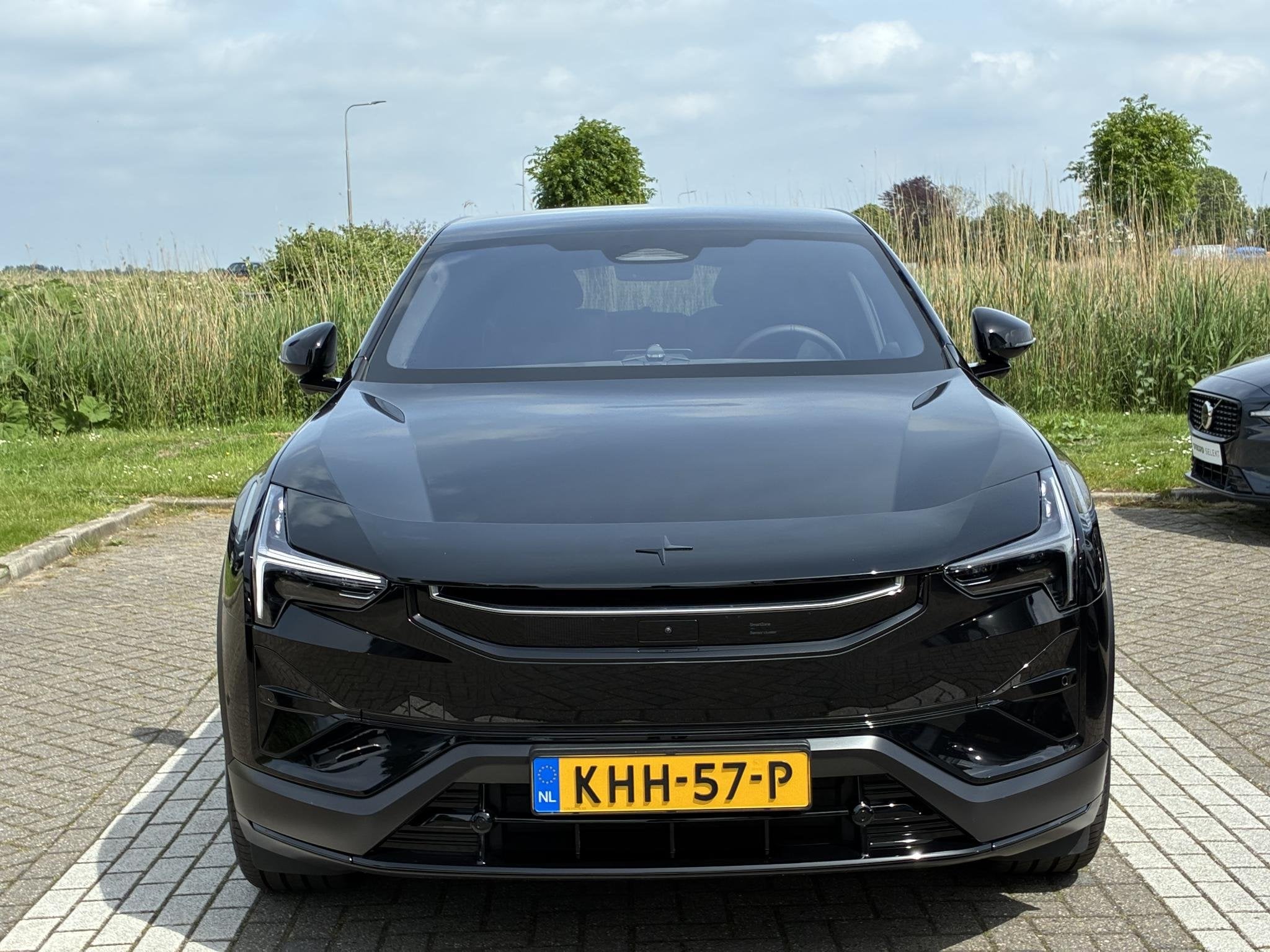 Polestar 3 Long range Dual motor Pilot Plus 111 kWh Bowers&W, Auto's, Automaat, Stof, 32 min, Zwart