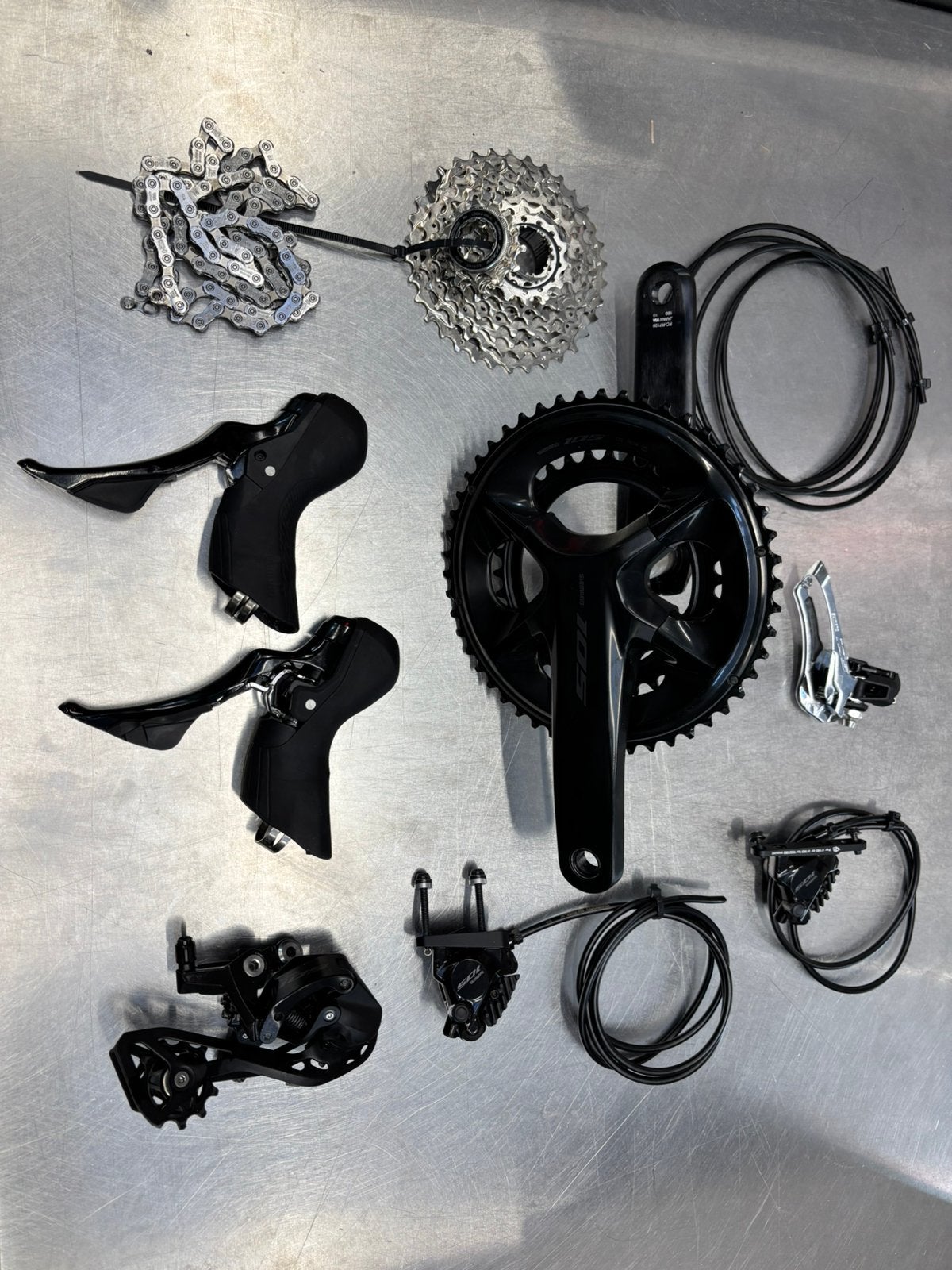 Shimano 105 R7100 12-speed groepset, Overige typen, Nieuw, Ophalen of Verzenden, Shimano