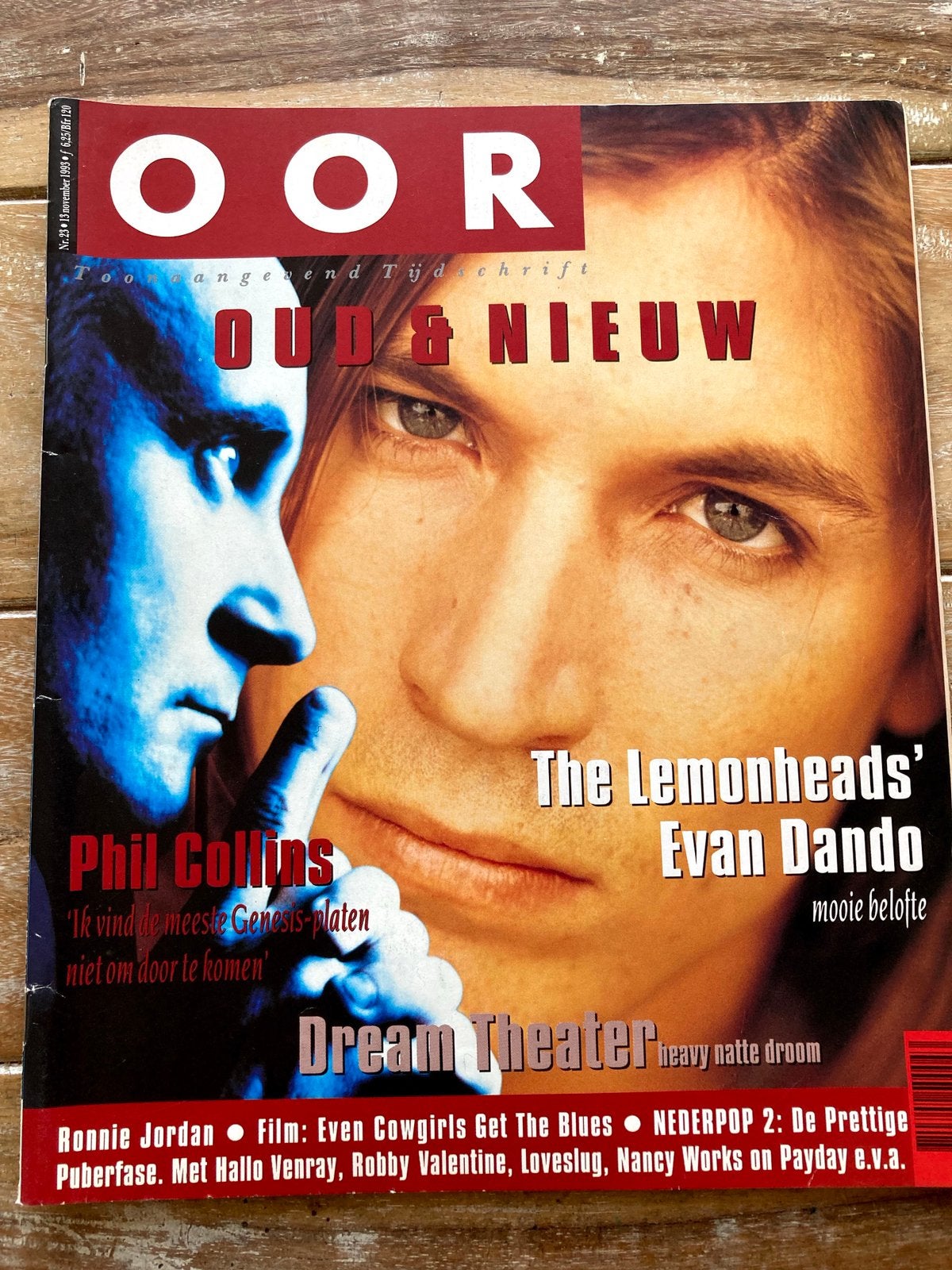 OOR Magazine 1993 PHIL COLLINS Lemonheads DREAM THEATER, Boeken, Ophalen of Verzenden, Zo goed als nieuw, Muziek, Film of Tv