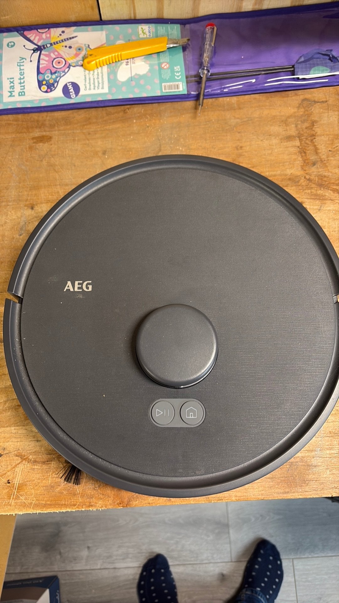 Zo goed als nieuwe AEG robotstofzuiger, Ophalen, Zo goed als nieuw, Robotstofzuiger