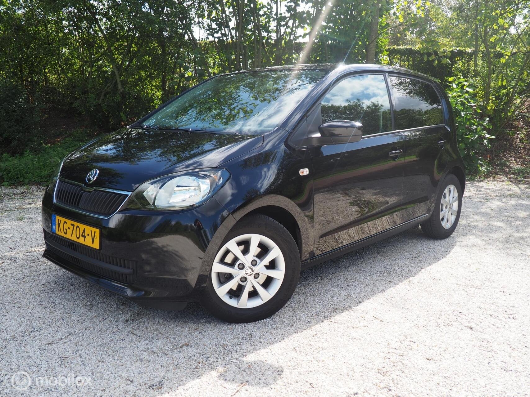 Skoda Citigo 1.0 Greentech Fresh - AIRCO - 5D - APK 09-2027, Auto's, Voorwielaandrijving, Stof, Gebruikt, 840 kg