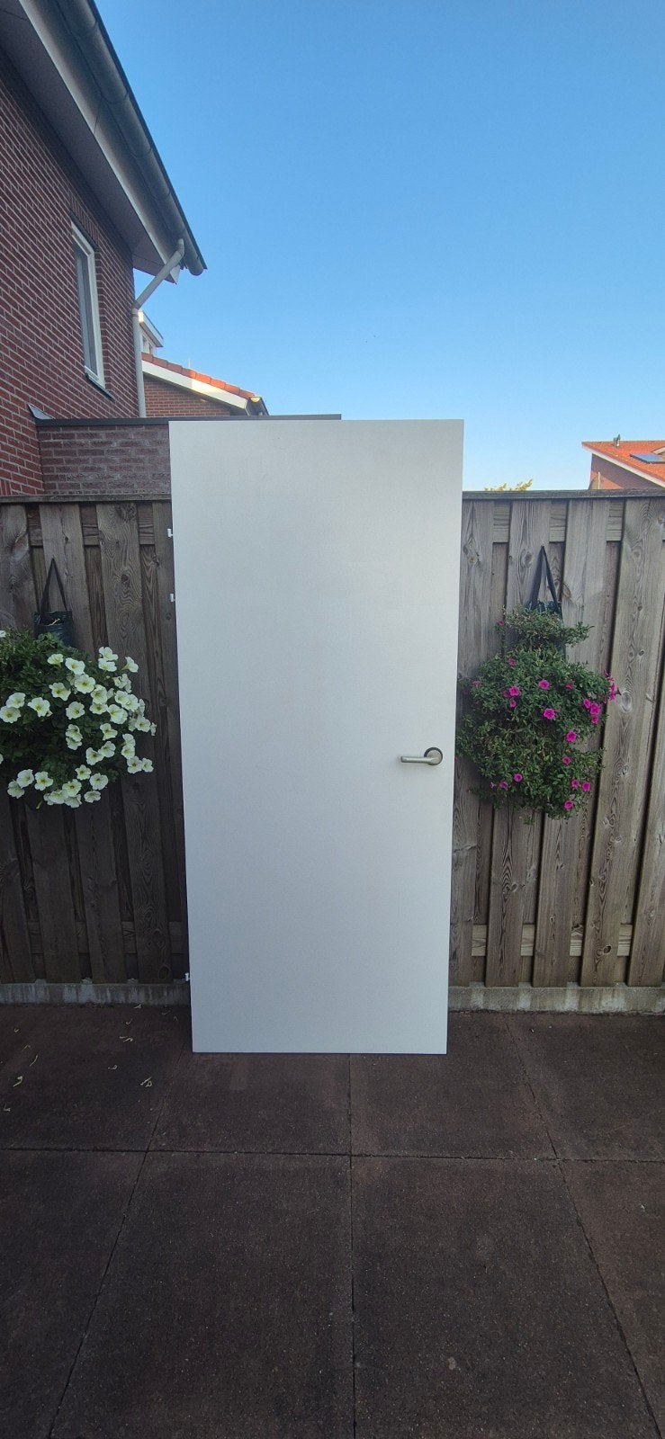 Svedex brandwerende binnendeur 2115x904x39mm Alpine Wit, Ophalen, Gebruikt, 80 tot 100 cm, Binnendeur