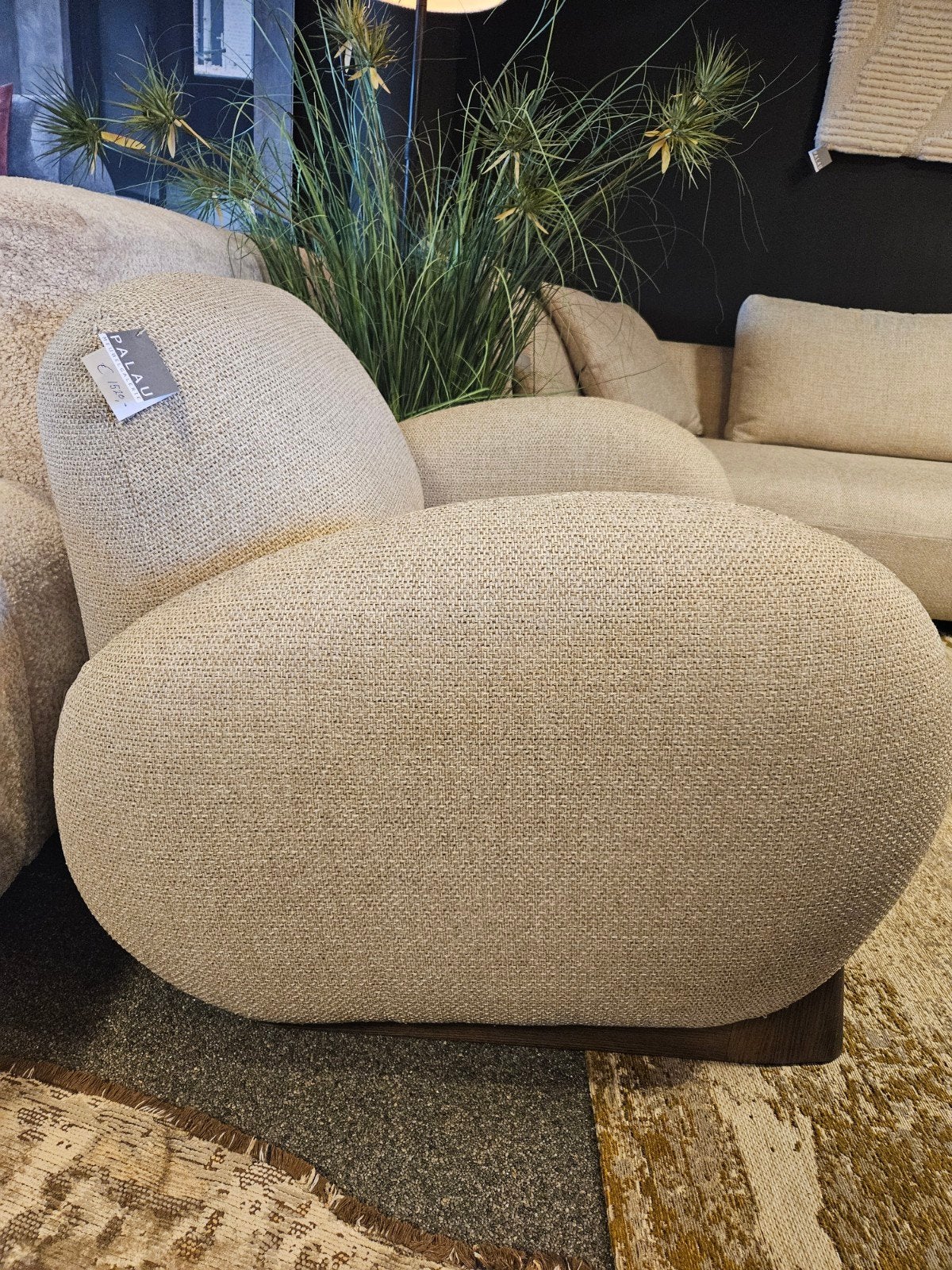 Fauteuil POVI passe-partout, Verzenden, Nieuw, Stof, 50 tot 75 cm