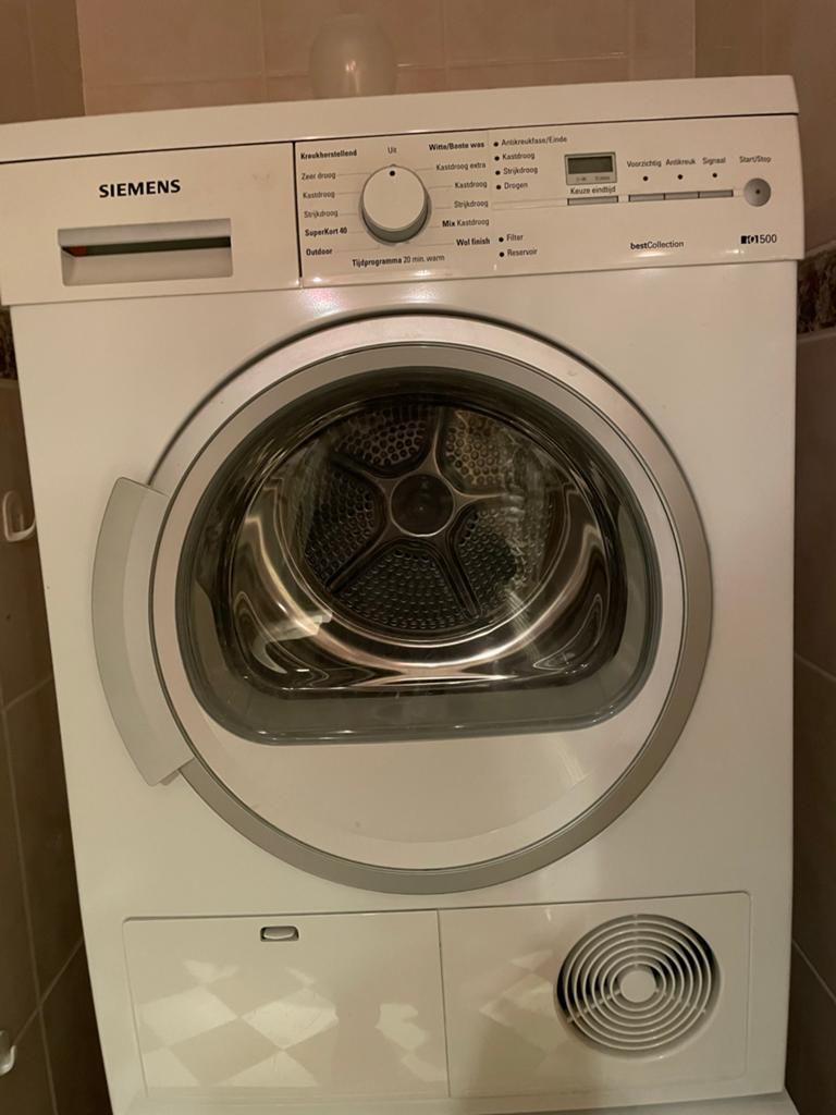 Siemens Condensdroger iQ500 - BestCollection, Ophalen, 6 tot 8 kg, Gebruikt, Voorlader