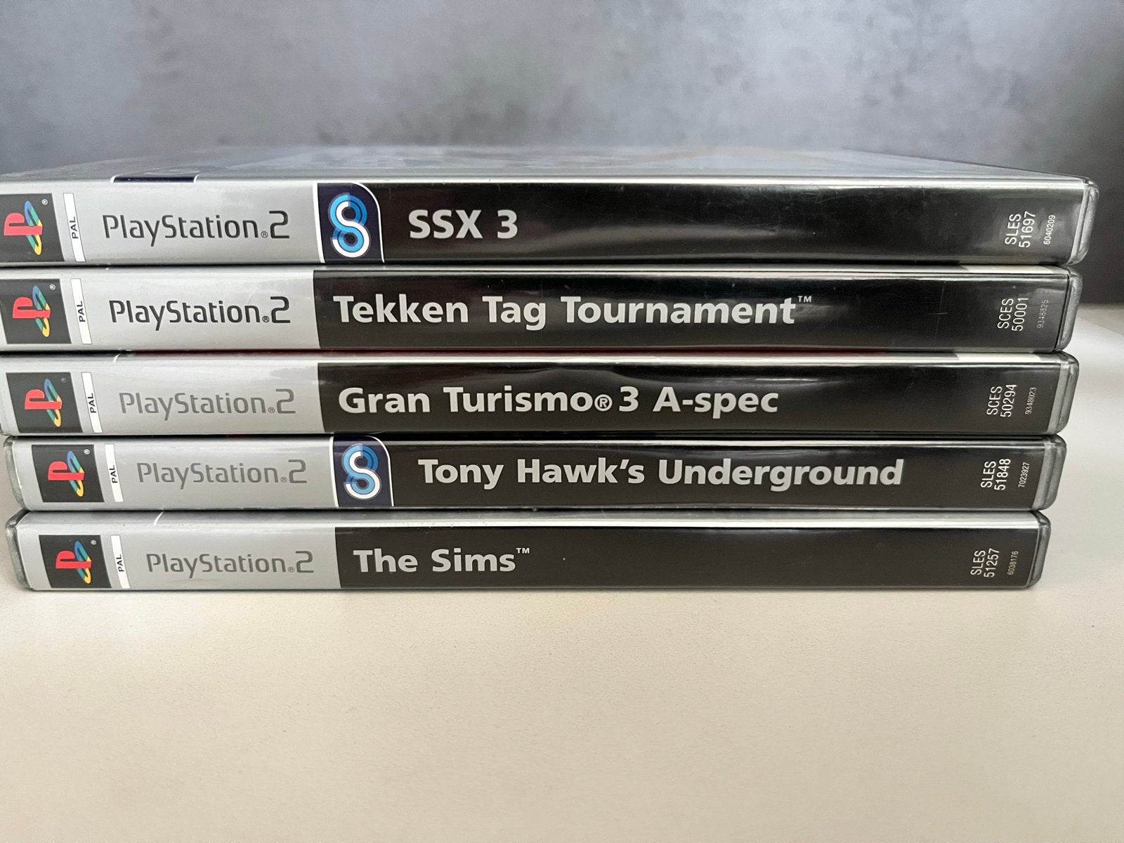 PlayStation 2 games - SSX 3, Tekken, Gran Turismo, Tony Hawk, 1 speler, P, Eén computer, Ophalen of Verzenden