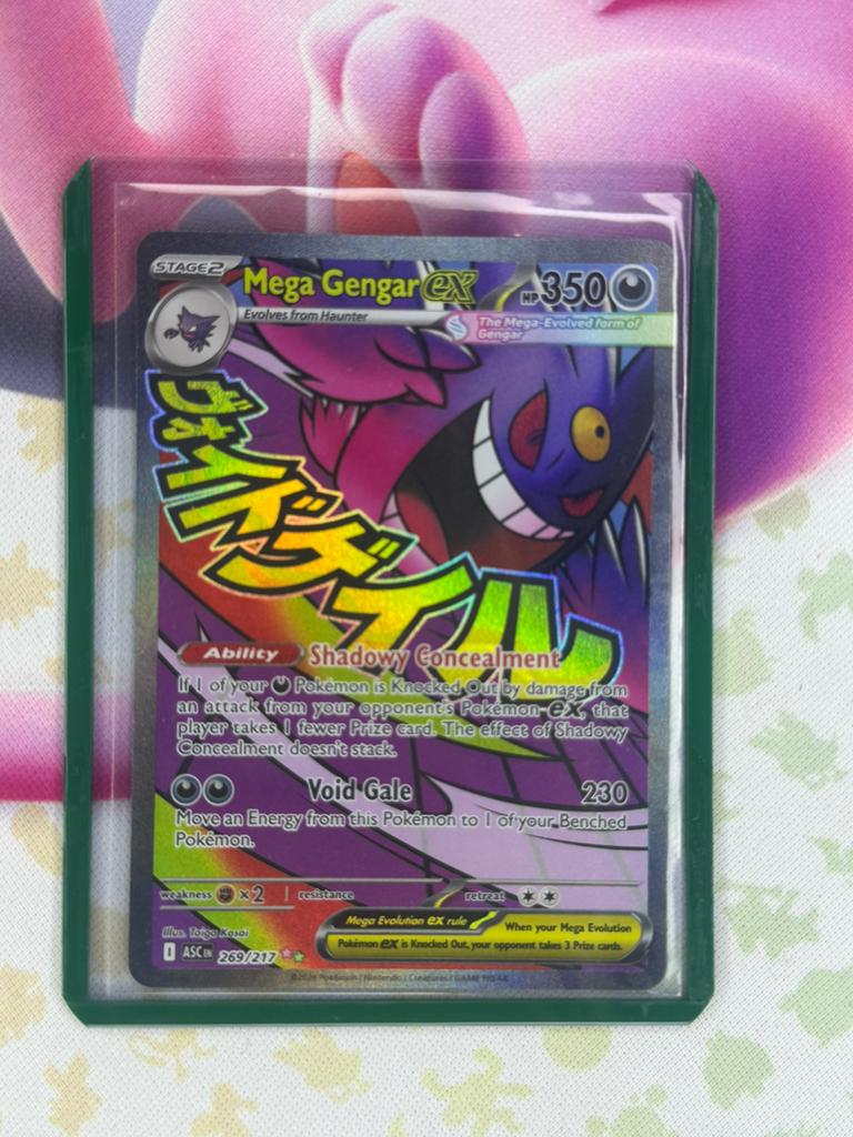 MEGA GENGAR 269 NM Ascended heroes, Ophalen of Verzenden, Nieuw