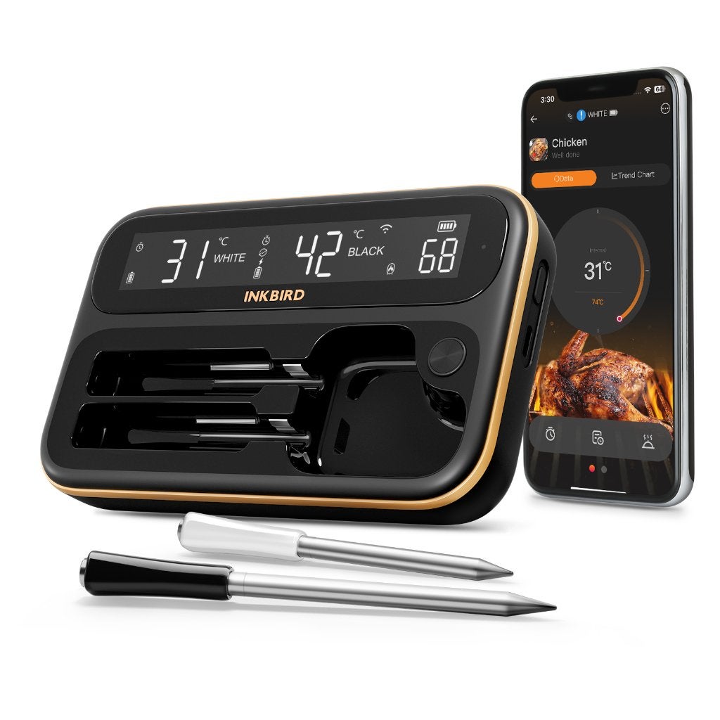 Inkbird INT-12-BW Draadloze Smart Thermometer | Nieuw, Ophalen of Verzenden, Nieuw, Inkbird