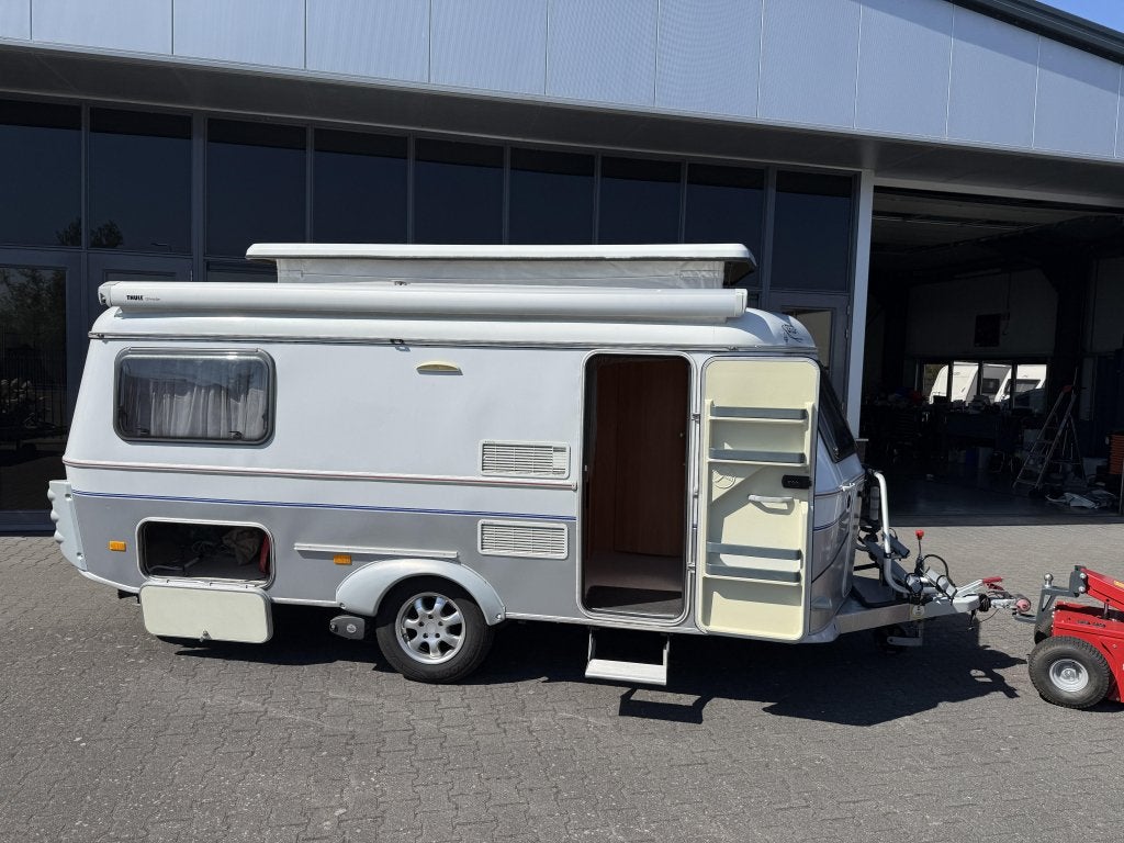 Eriba Touring Troll 552 GT Bed 198cm + Zit WC Luifel + Tent, Bedrijf, Treinzit, 4 tot 5 meter, Eriba