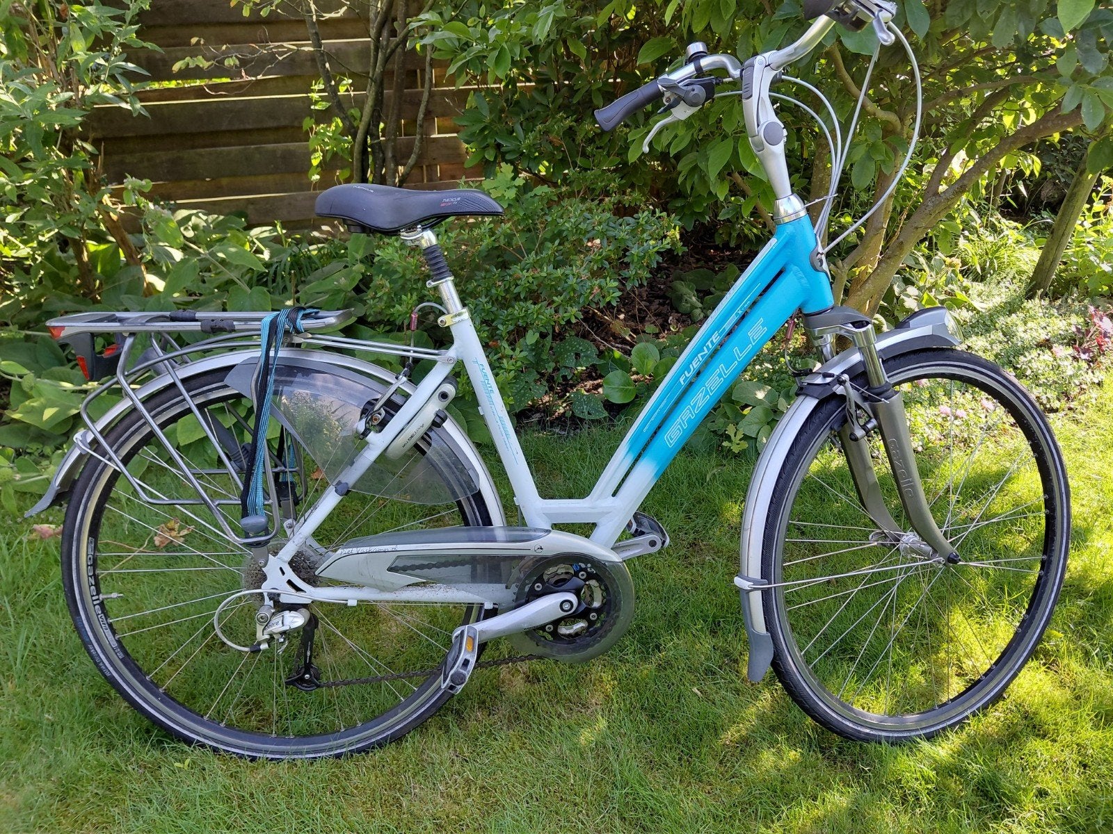 Nette Gazelle Fuente 24 versnelling, Ophalen, 28 inch, 47 tot 50 cm, Zo goed als nieuw