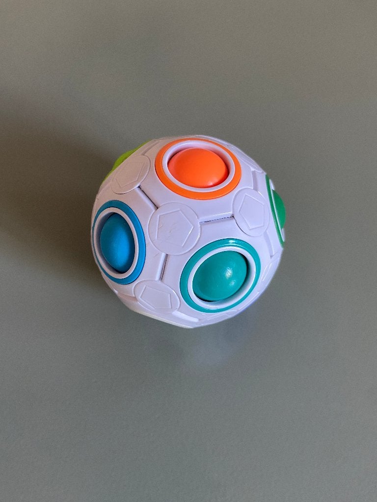 Puzzle Ball / Magic  Ball / Magische Bal 2x, Ophalen of Verzenden, Meer dan 50 stukjes, Gebruikt