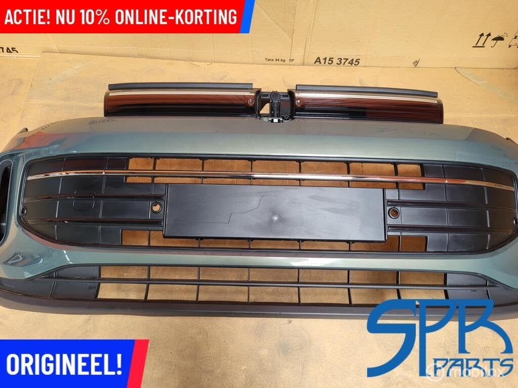 Vw TIGUAN 571 CT1 LIFE LA6H VOORBUMPER BUMPER GRILLE A6H NEW, VOLKSWAGEN, Volkswagen, Nieuw, Ophalen of Verzenden