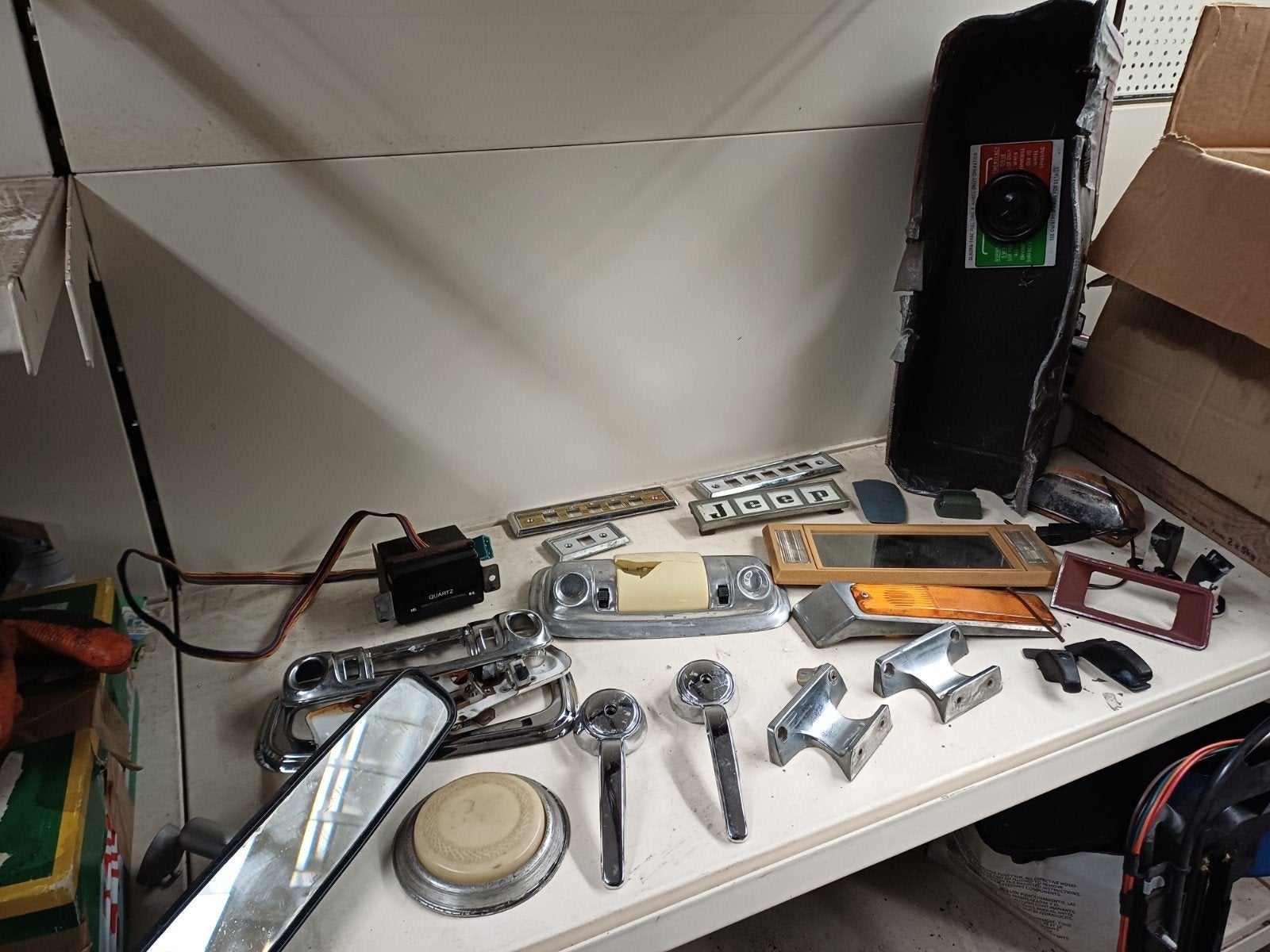 kleine delen en deurpanelen jeep wagoneer cherokee chief, Ophalen of Verzenden, Gebruikt