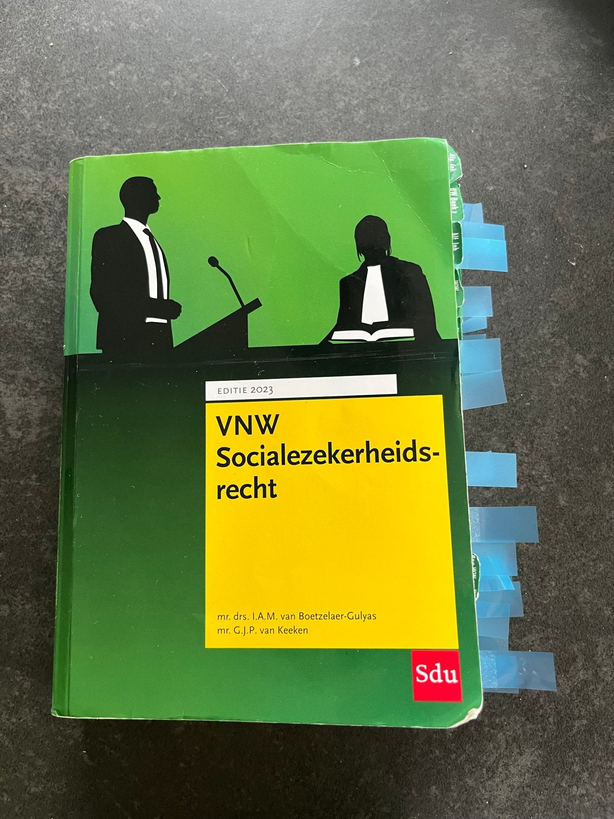 VNW Socialezekerheidsrecht Wettenbundel 2023, Ophalen of Verzenden, Gamma, Zo goed als nieuw, HBO