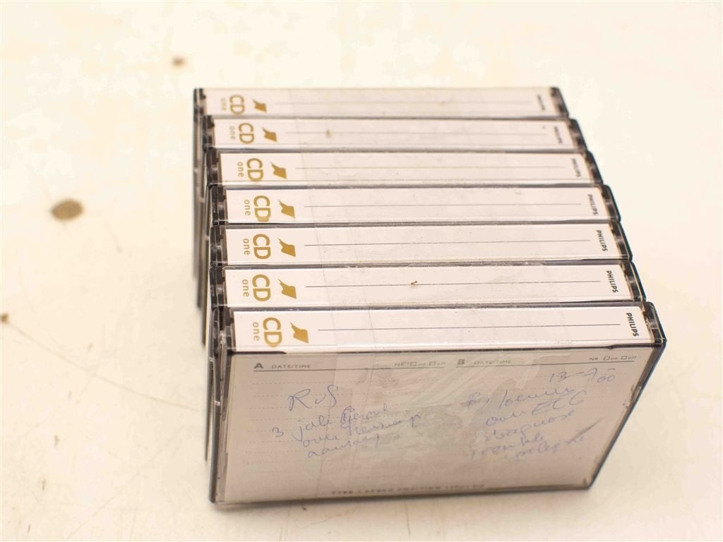 7 Philips cassettebandjes 38500, Ophalen of Verzenden, Gebruikt, Overige genres, 1 bandje