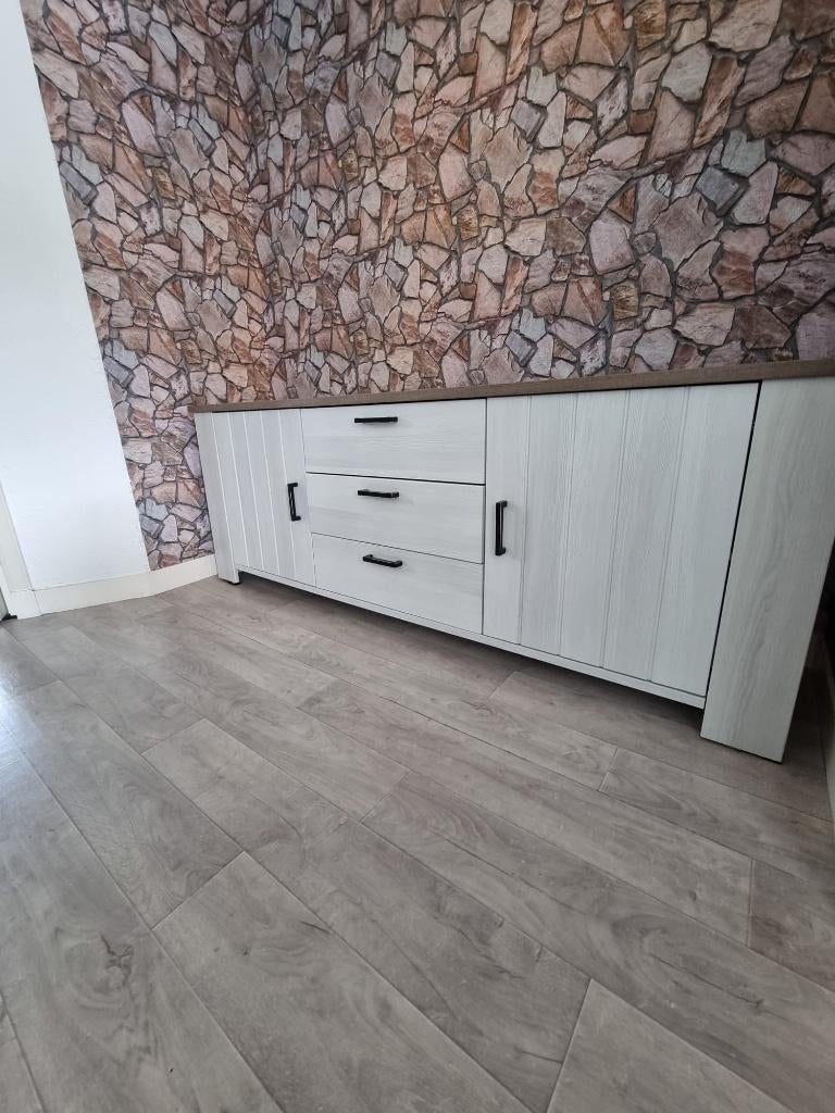 dressoir kast, Huis en Inrichting, Kasten | Dressoirs, Ophalen, Met deur(en), Zo goed als nieuw, 200 cm of meer