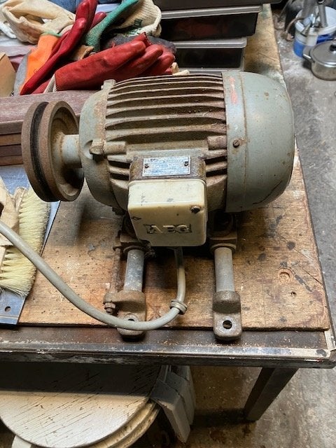 AEG electromotor 380 V, Ophalen, Gebruikt, Elektromotor