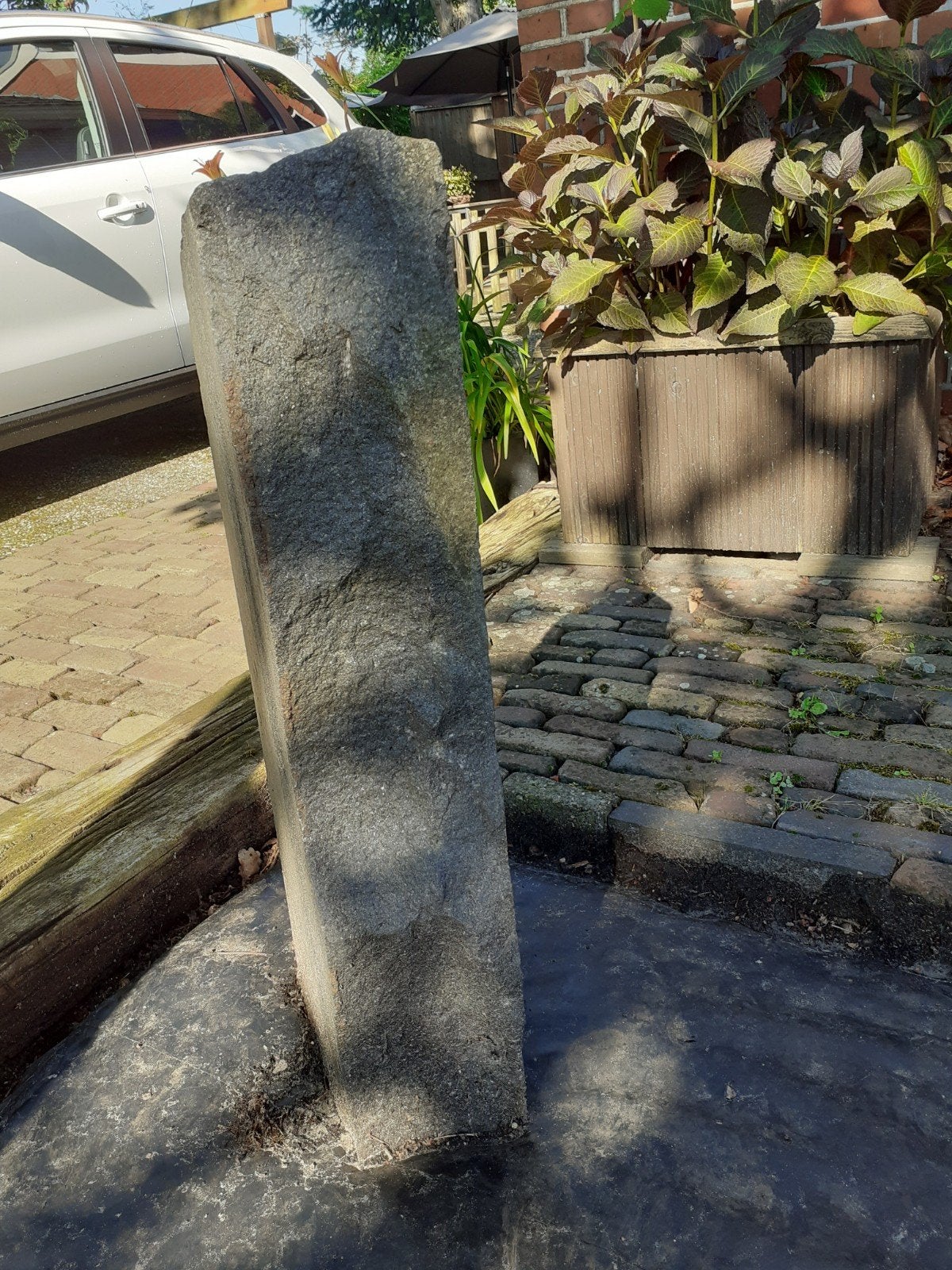 Obelisk   natuursteen, Ophalen, Gebruikt, Minder dan 180 cm, Palen