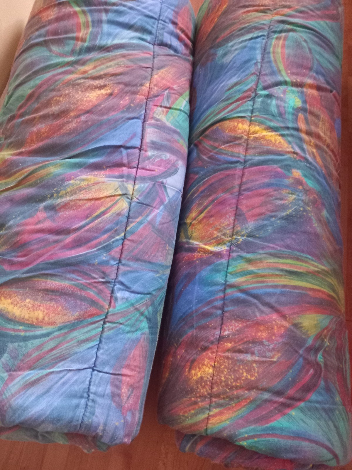 2 vintage hollowsoft slaapzakken dupont fibers > geldrop, Caravans en Kamperen, Slaapzakken, Ophalen of Verzenden