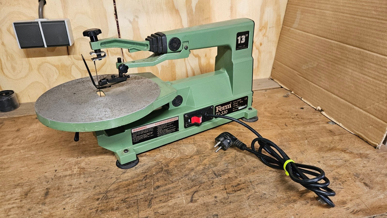 figuurzaagmachine, Ophalen, Minder dan 600 watt, Figuurzaag, 30 tot 70 mm