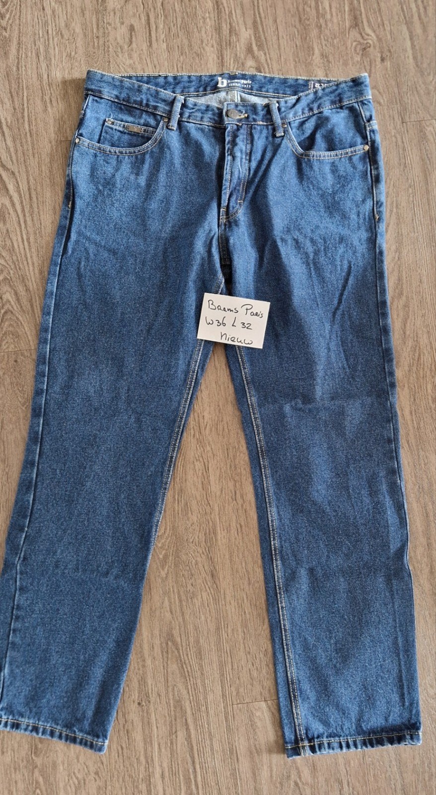 Brams Paris Jeans W36 L32 - Nieuw, Kleding | Heren, Spijkerbroeken en Jeans, W36 - W38 (confectie 52/54), Brams Paris, Blauw, Nieuw