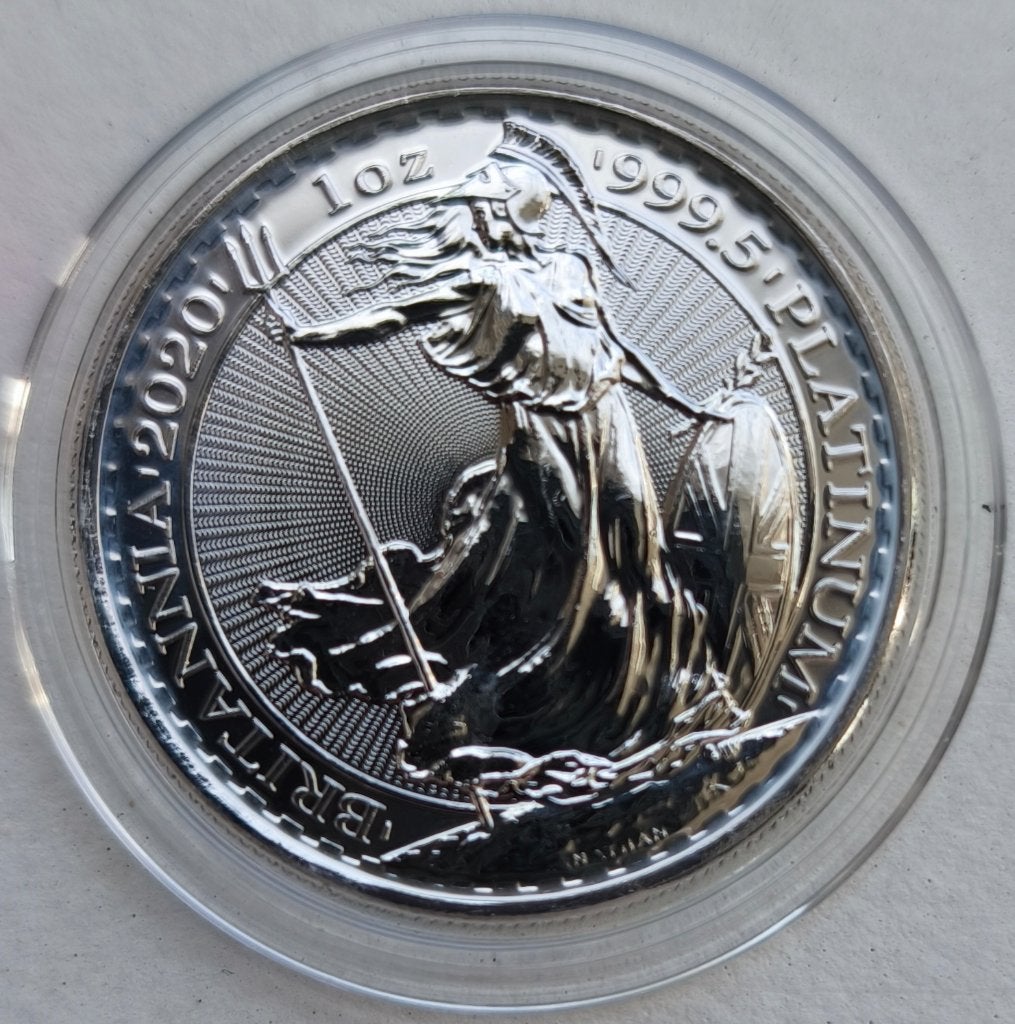 1 oz Platinum Britannia Investment Coin (2020), Postzegels en Munten, Ophalen, Platina