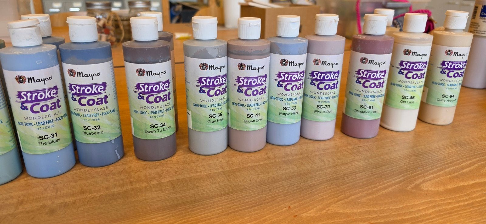 Mayco Stroke & Coat Wonderglaze, Ophalen of Verzenden, Gebruikt