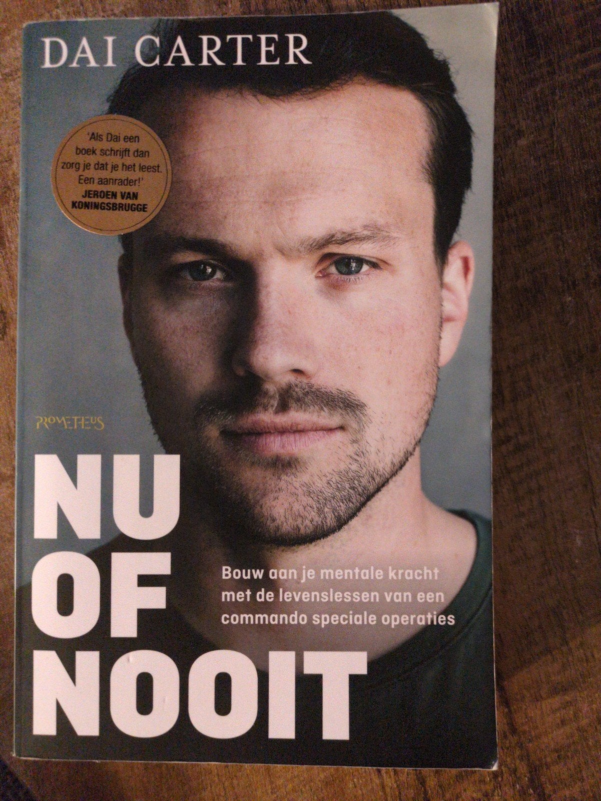 Nu Of Nooit - Dai Carter (Boek), Gelezen, Dai Carter, Ophalen of Verzenden, Nederland