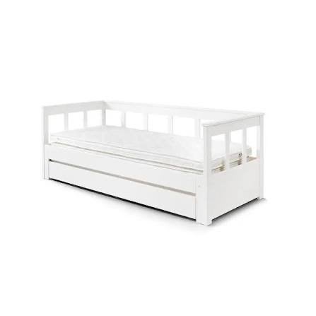 Vipack Pino kajuitbed met lade en uitschuifbaar, Huis en Inrichting, Ophalen, Gebruikt, 90 cm, Eenpersoons