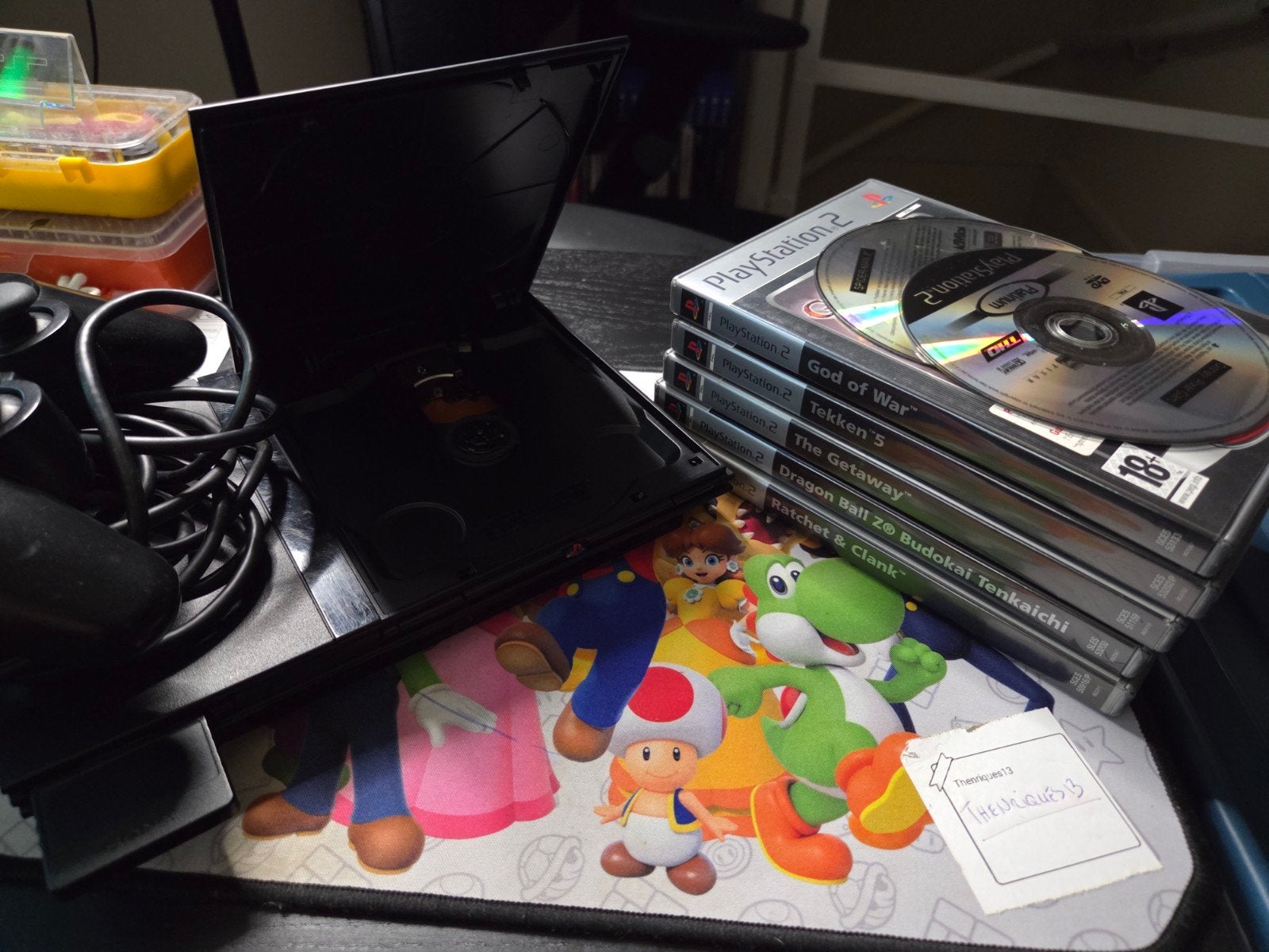 PlayStation 2 Slim met 8 spellen en accessoires, Spelcomputers en Games, Games | Sony PlayStation 2, 1 speler, Ophalen of Verzenden