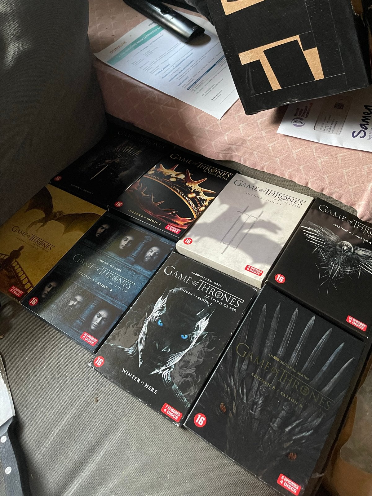 Game of Thrones Complete Serie Seizoen 1-8 dvd, Vanaf 16 jaar, Nederlands, Science Fiction en Fantasy, Ophalen of Verzenden