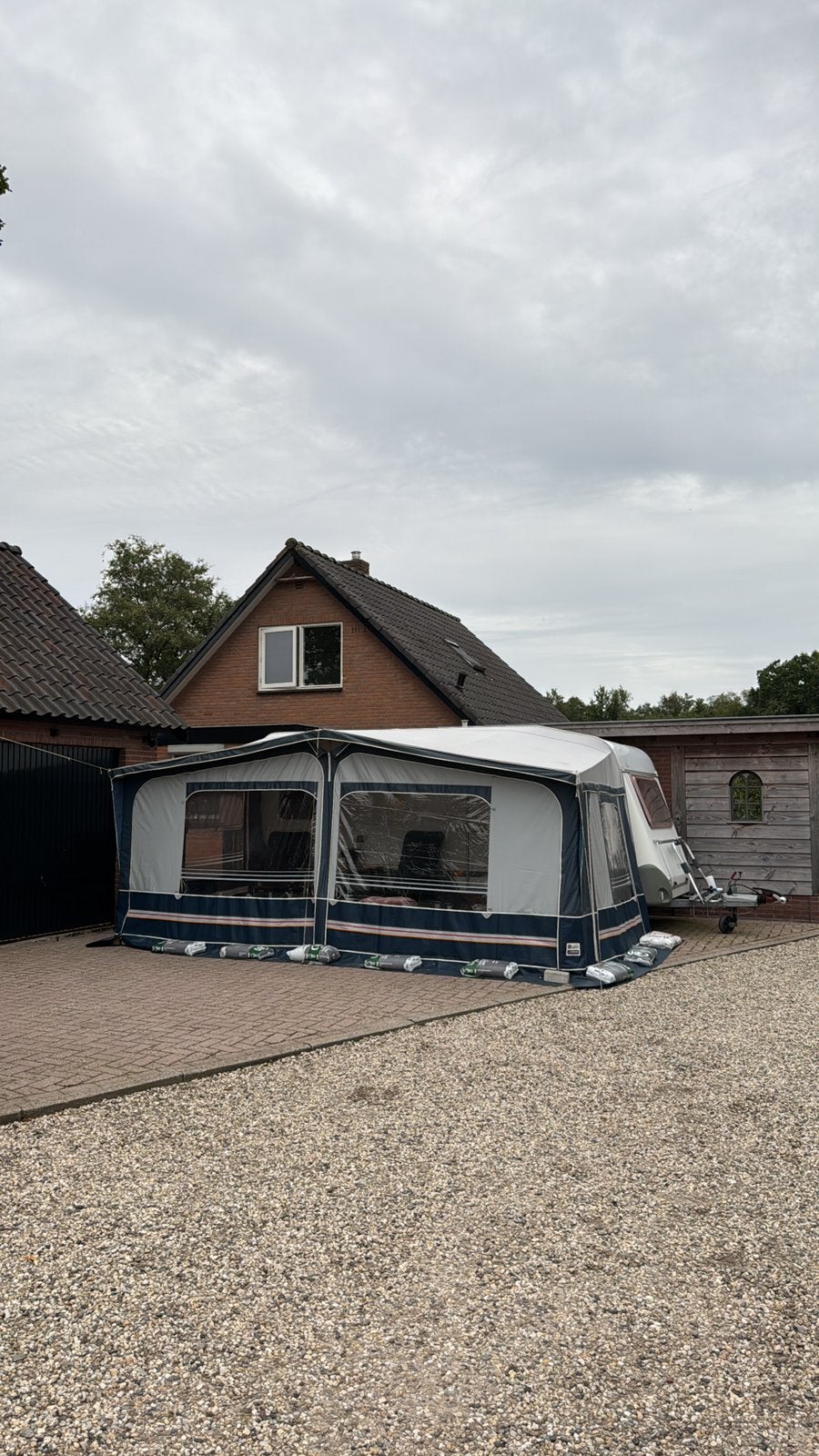 Dorema voortent, Caravans en Kamperen, Ophalen, Gebruikt, PVC, Dorema