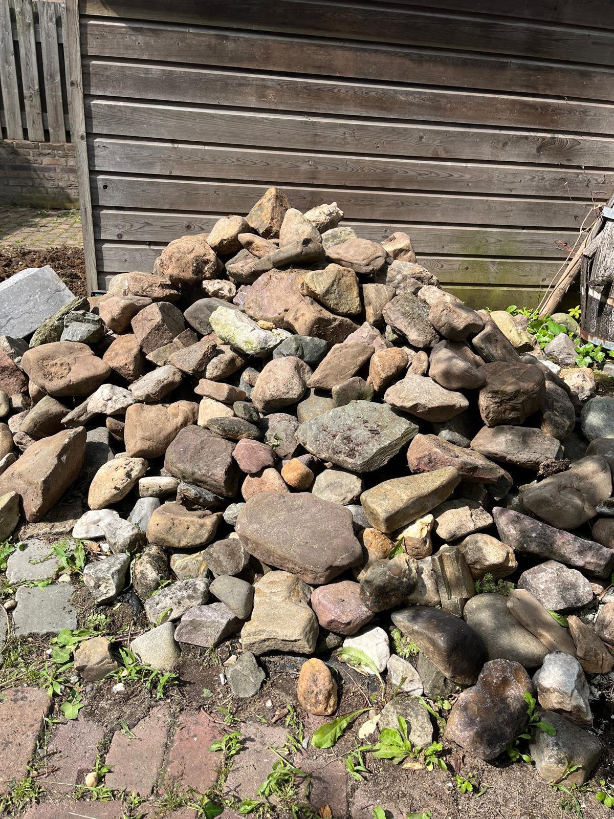 Diverse maaskeien voor tuin of decoratie, Tuin en Terras, Grind, Keien en Split, Ophalen, Gebruikt, Multi, Kei