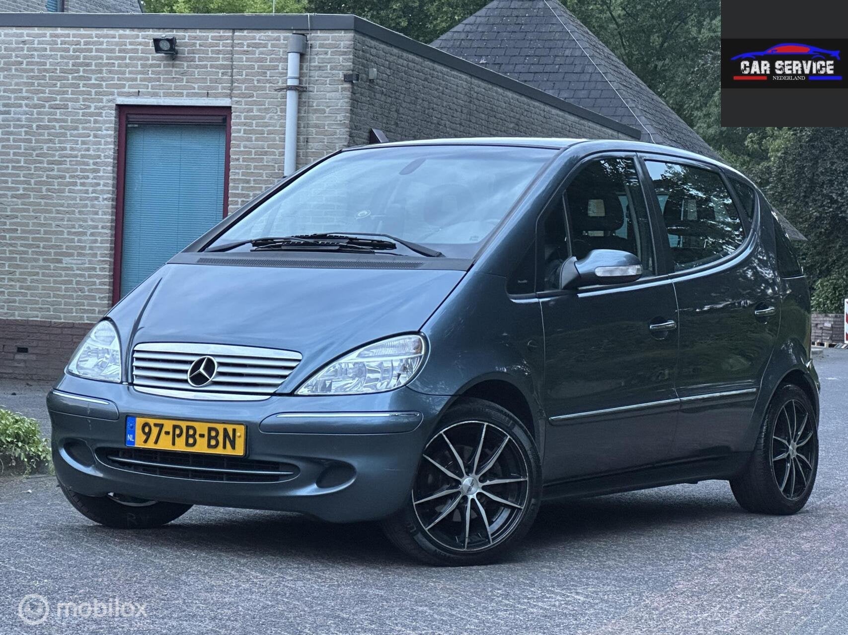 Mercedes A-klasse 160 Avantgarde/NAP/APK/AUTOMAAT/PDC/LMV/OH, Stof, Gebruikt, 4 cilinders, Stoelverwarming